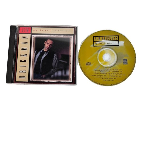 3 Jim Brickman CDs By Heart Piano Solos Christmas Romance The Gift Lot Albums - Picture 2 of 7